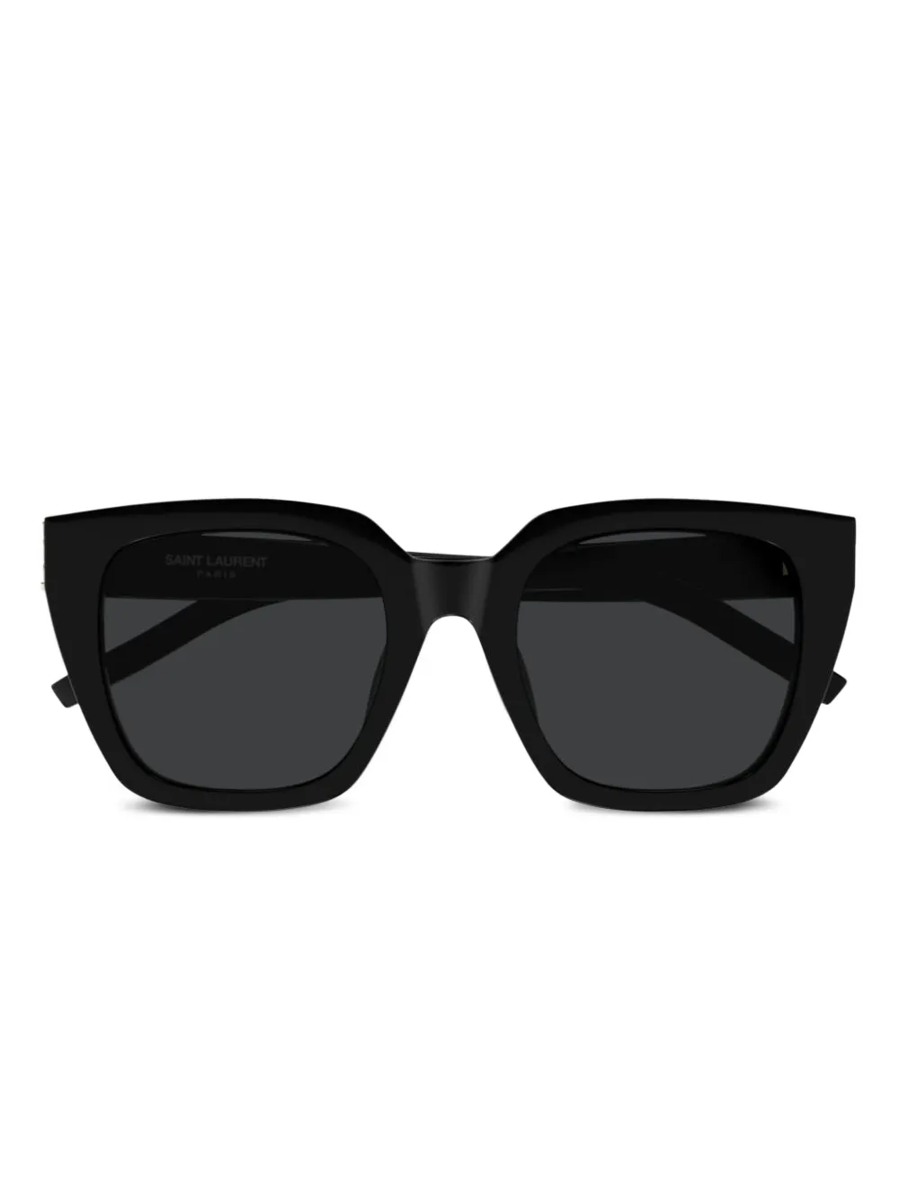 

Солнцезащитные очки в квадратной оправе SAINT LAURENT, черный