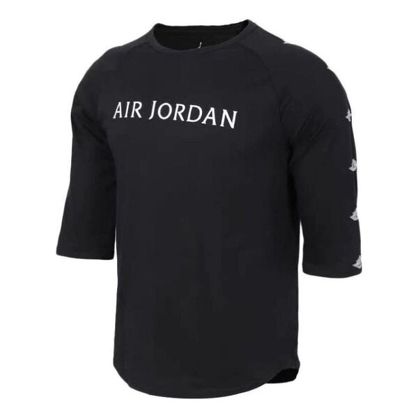 

Футболка с рукавом 3 4 Air Jordan, черный