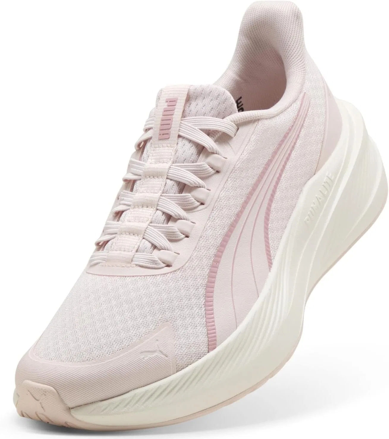 Кроссовки для бега по улицам PUMA Dasher Lite Sliptech Unisex, Jasmine Flower Warm White Rosy Outlook — фото 4
