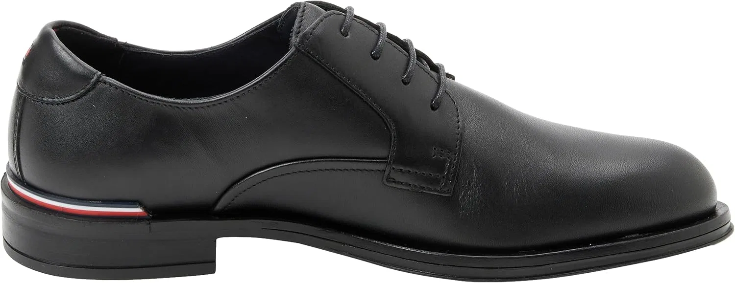 Мужские туфли-дерби Tommy Hilfiger Core RWB Hilfiger LTH Fm0fm04867, Black — фото 4