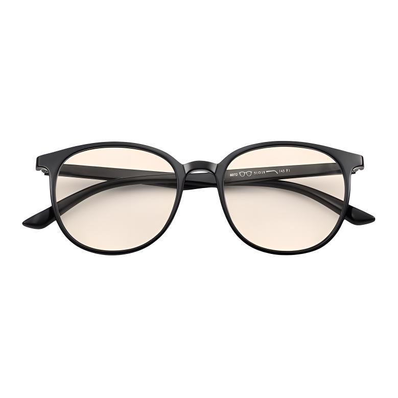 

JINGBEI Солнцезащитные очки TR90 унисекс черно-фиолетовые, Trendy Black Lens[Melanin Lens]Plano[Post-Surgery Protective Exclusive]