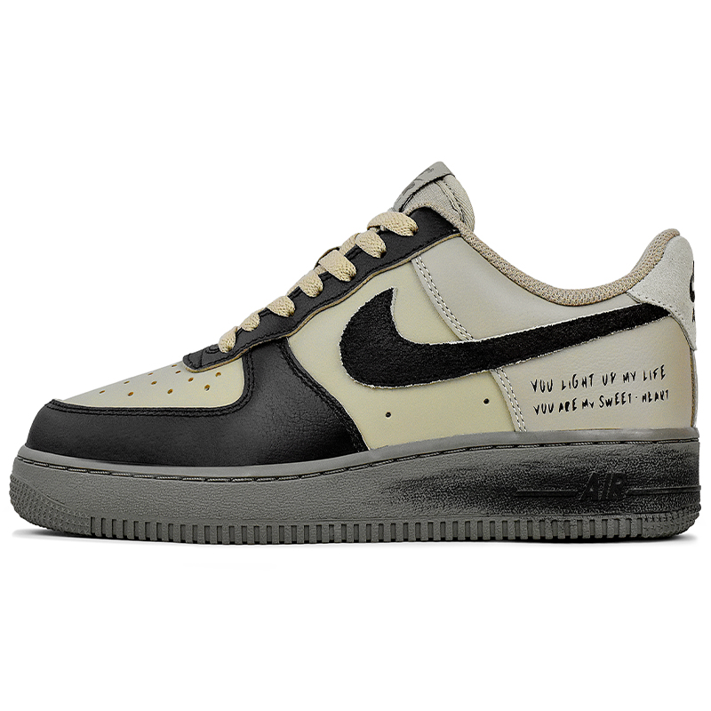 

Кроссовки Air Force 1 Abrasion Resistant Low top Skateboard Unisex Nike, коричневый