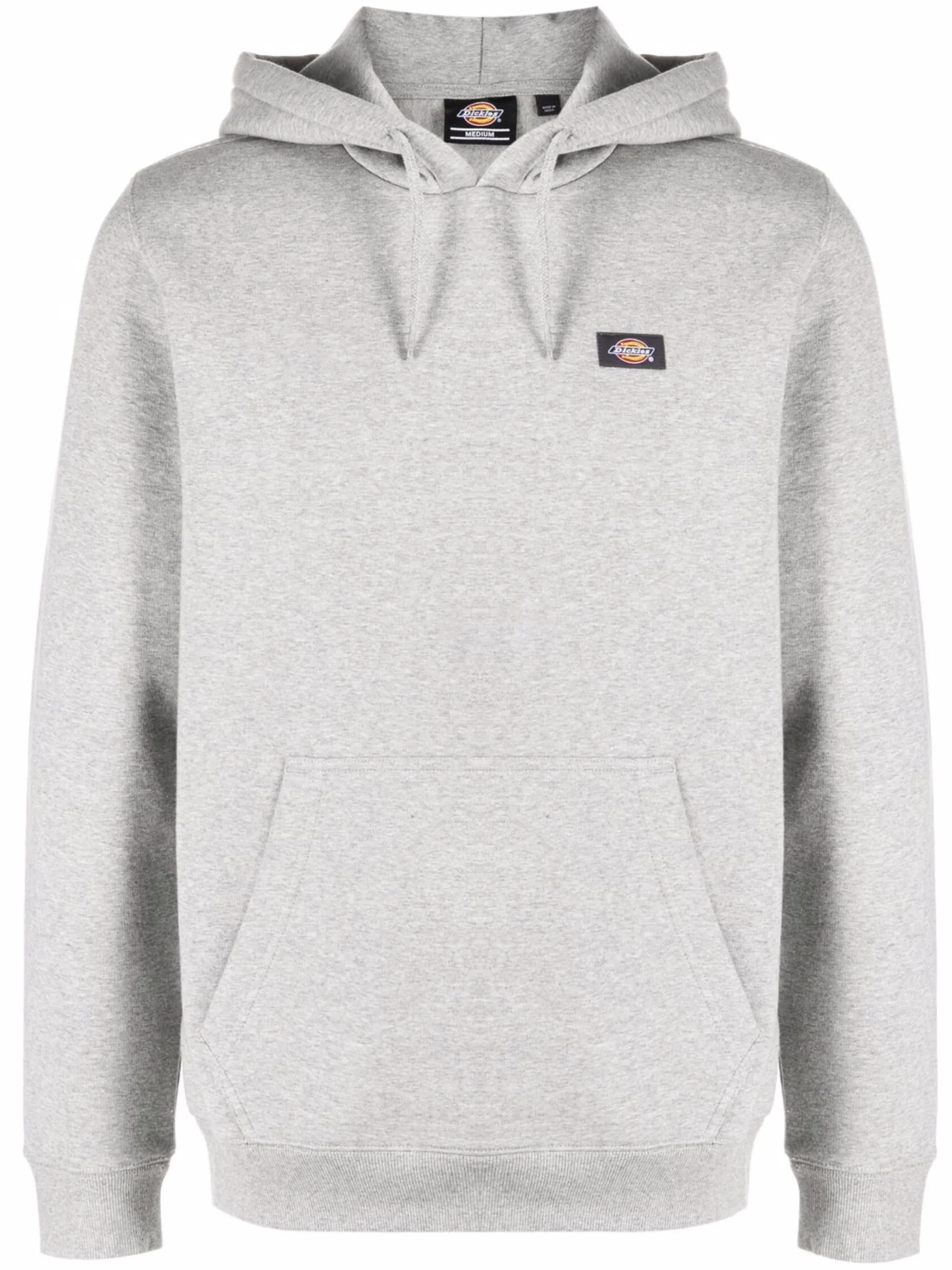 

Худи с нашивкой-логотипом Dickies, серый