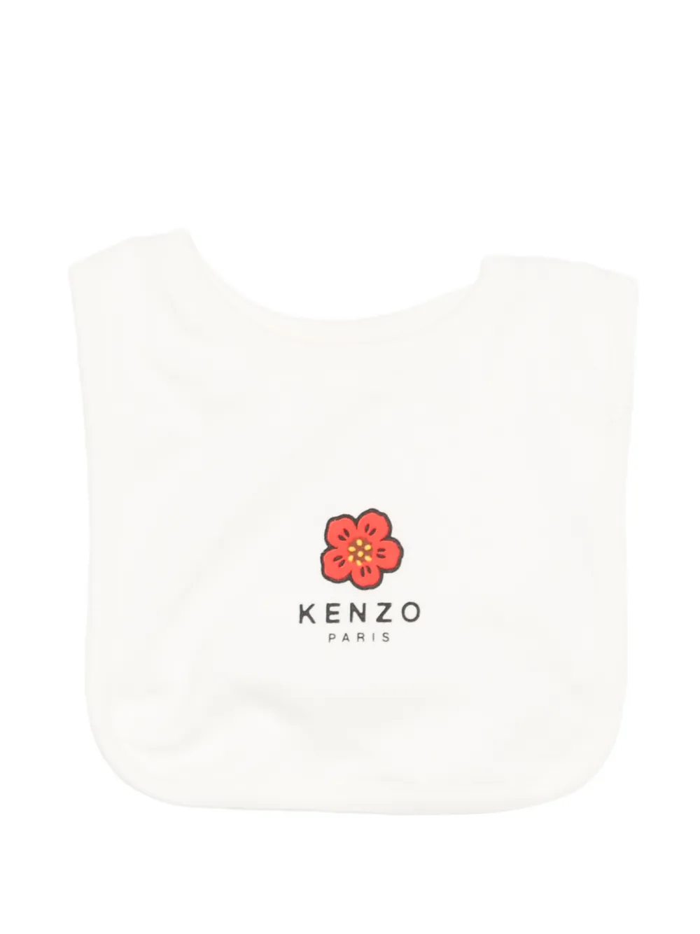 Комплект с цветочным принтом (боди для новорожденного) Kenzo Kids, белый — фото 3