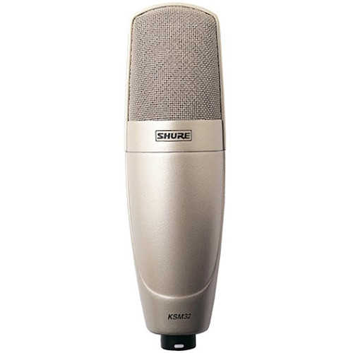 

Кардиоидный конденсаторный микрофон Shure KSM32/SL с большой диафрагмой (Champagne)