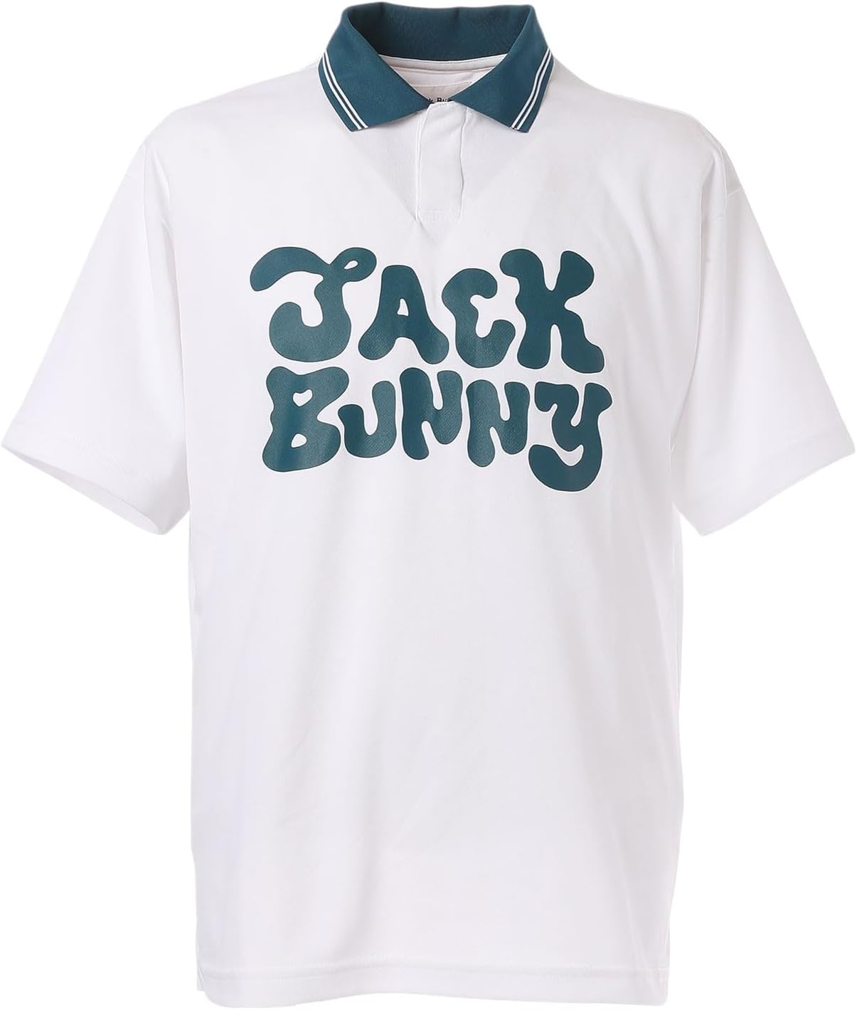 

Мужская поло-рубашка Jack Bunny 262-5160515 с коротким рукавом (полностью сетчатая ткань, быстросохнущая, дышащая, для игры в гольф), белый