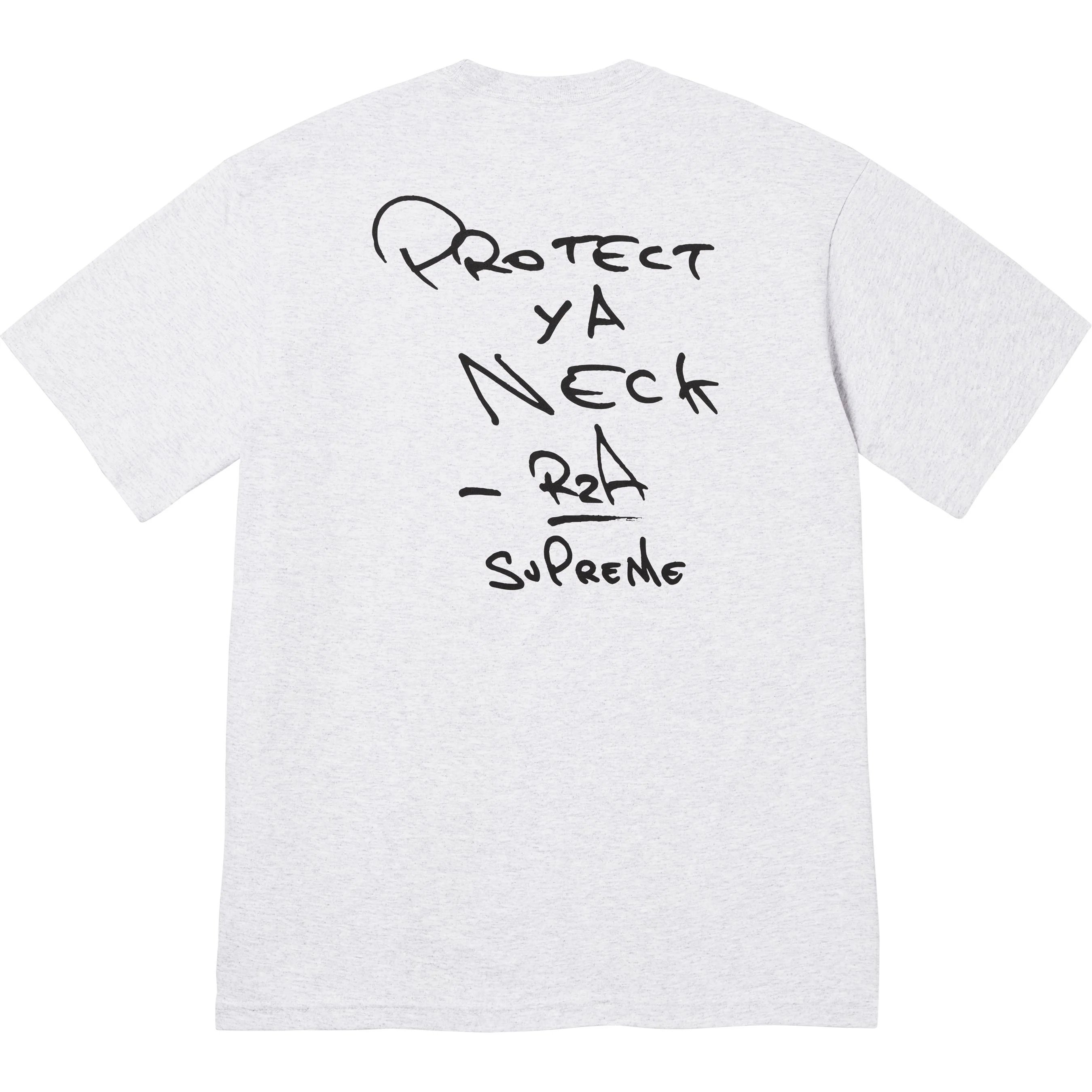 Футболка Wu Tang Clan FW25 WEEK10 Clan RZA Unisex Supreme, белый — фото 4