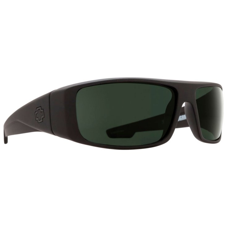 

Солнцезащитные очки Logan Soft Matte Black HD Plus Grey Green Spy