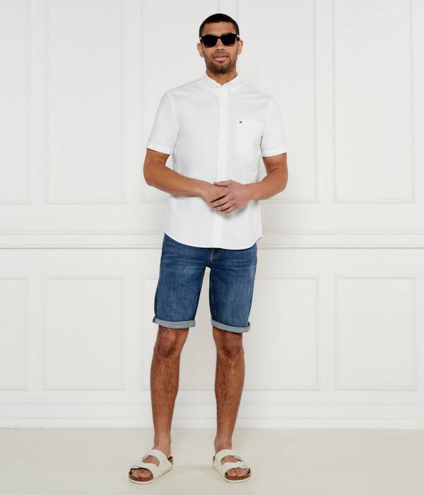 Рубашка оксфорд из коллекции Heritage Regular fit Tommy Hilfiger, белый — фото 2
