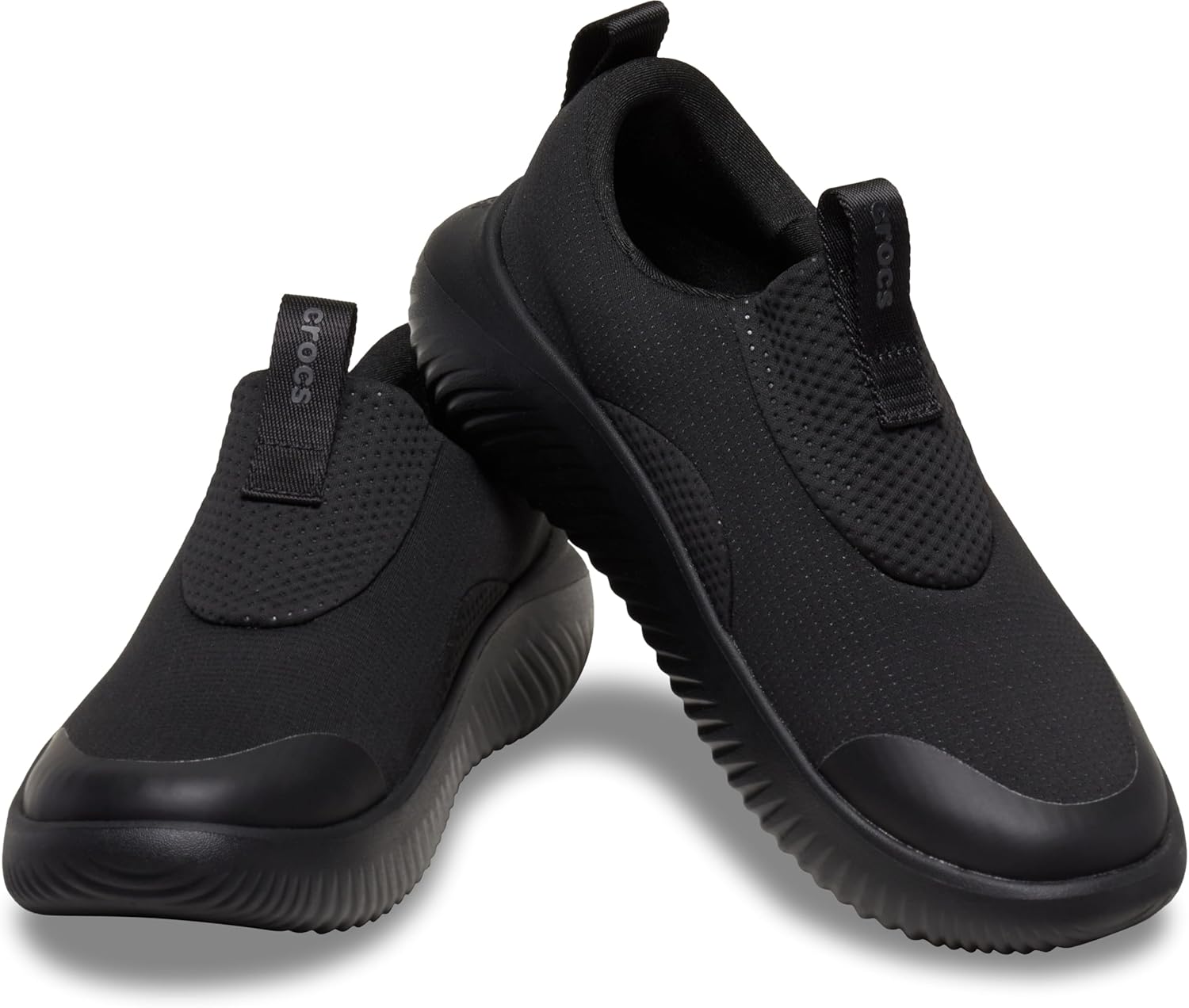 Слипоны Crocs Mellow Ease для взрослых, унисекс, черный — фото 2