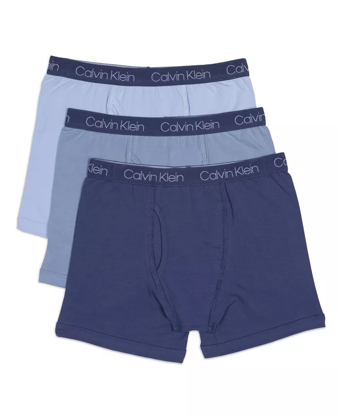 

Боксеры Big Boys Stretch, 3 шт Calvin Klein, мультиколор