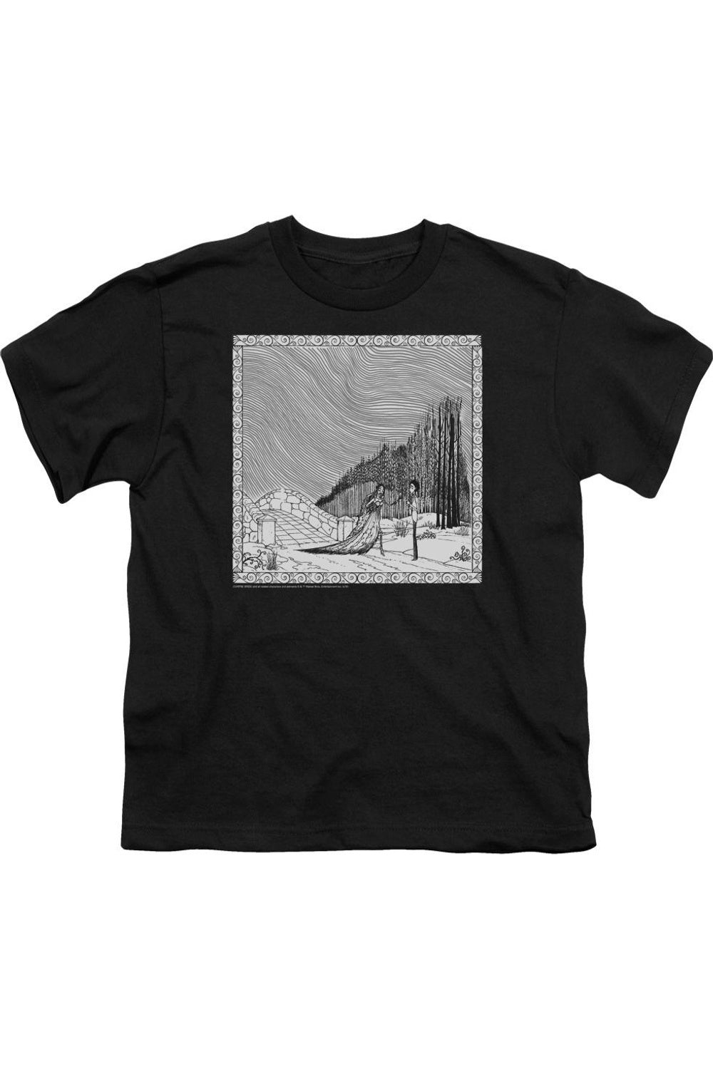 

Футболка с коротким рукавом "Моя любимая" Corpse Bride Gildan, черный