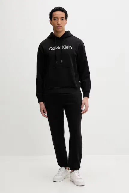 Спортивные штаны из хлопка Calvin Klein, черный — фото 2