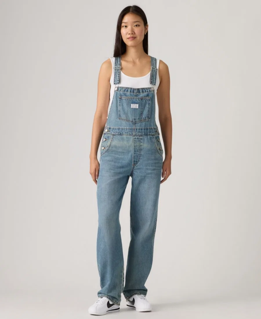 Женский джинсовый комбинезон в винтажном стиле с драпировкой Levi'S