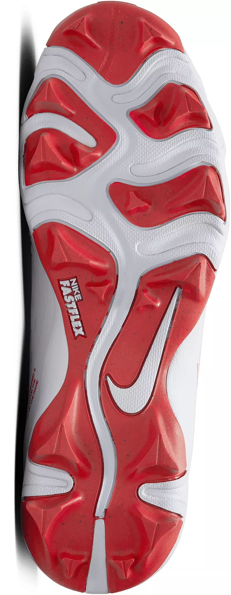 Женские софтбольные бутсы для софтбола Nike Hyperdiamond 4 Keystone, цвет White/University Red/Platinum — фото 3