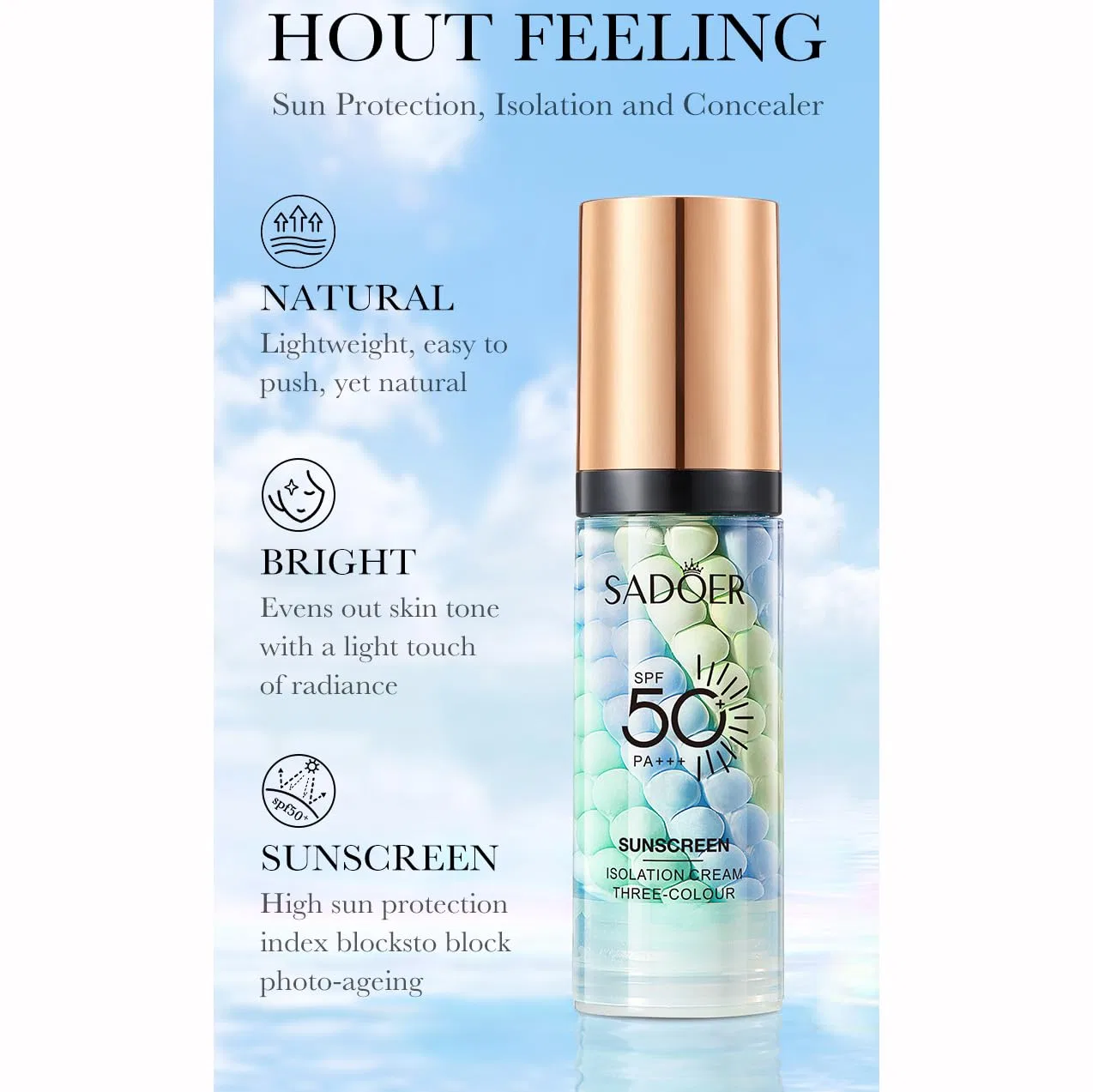Сыворотка Petansy — Корректирующая для лица SPF 50 PA+++ (2 упаковки) — фото 2