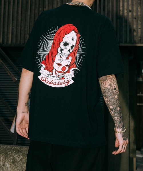 

Футболка с принтом Subciety, черный