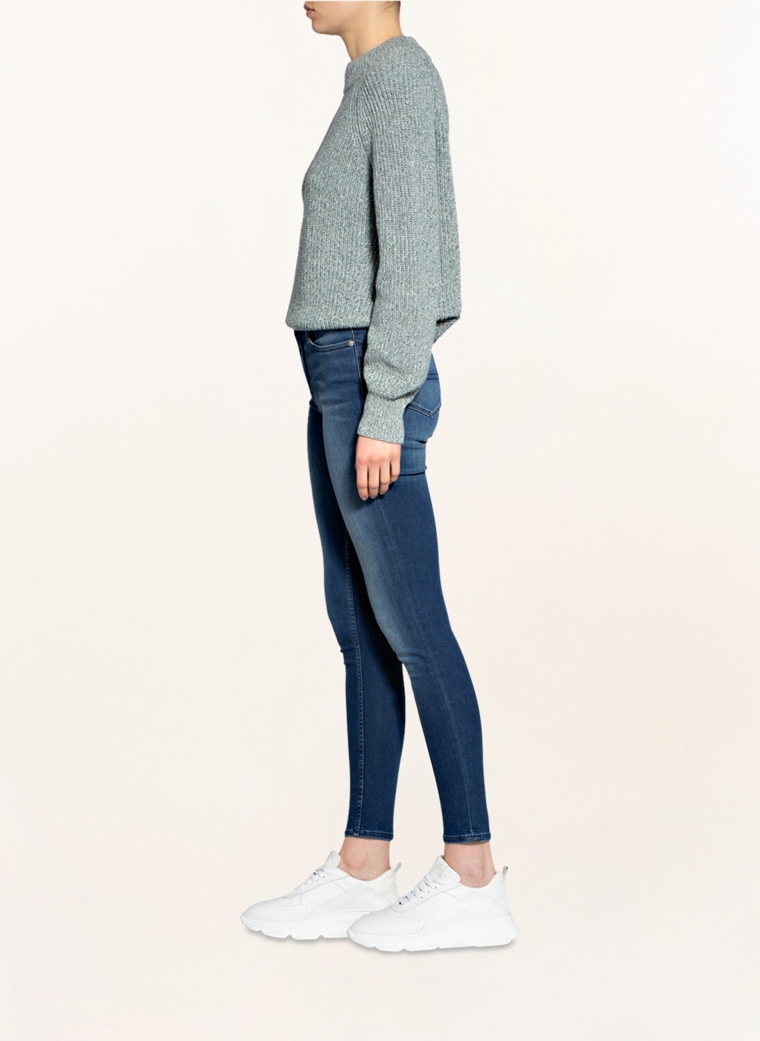 Джинсы скинни nora TOMMY JEANS, цвет 1A5 New Niceville Mid Blue Stretch — фото 4