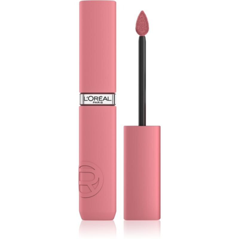 

L'Oreal Paris, Infaillible Matte Resistance, Матовая увлажняющая помада оттенка 200 Lipstick&chill, 5 мл