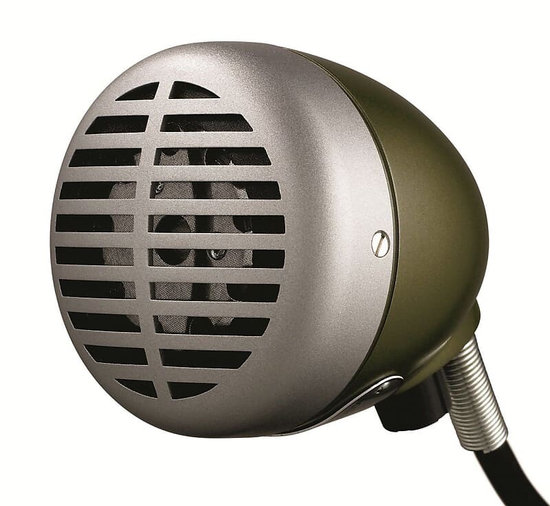 

Динамический микрофон Shure 520DX Green Bullet Harmonica Microphone