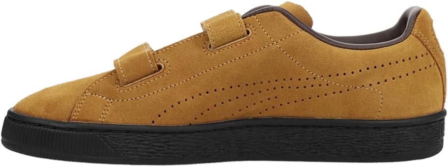 Мужские слипоны PUMA Suede Classic V Noah повседневные кроссовки - коричневые — фото 3
