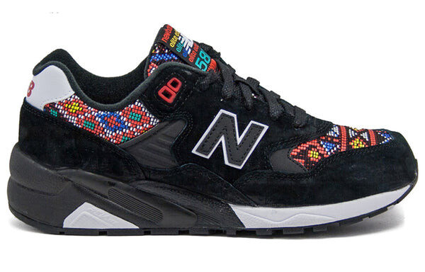 Кроссовки 580 серии New Balance, черный — фото 2