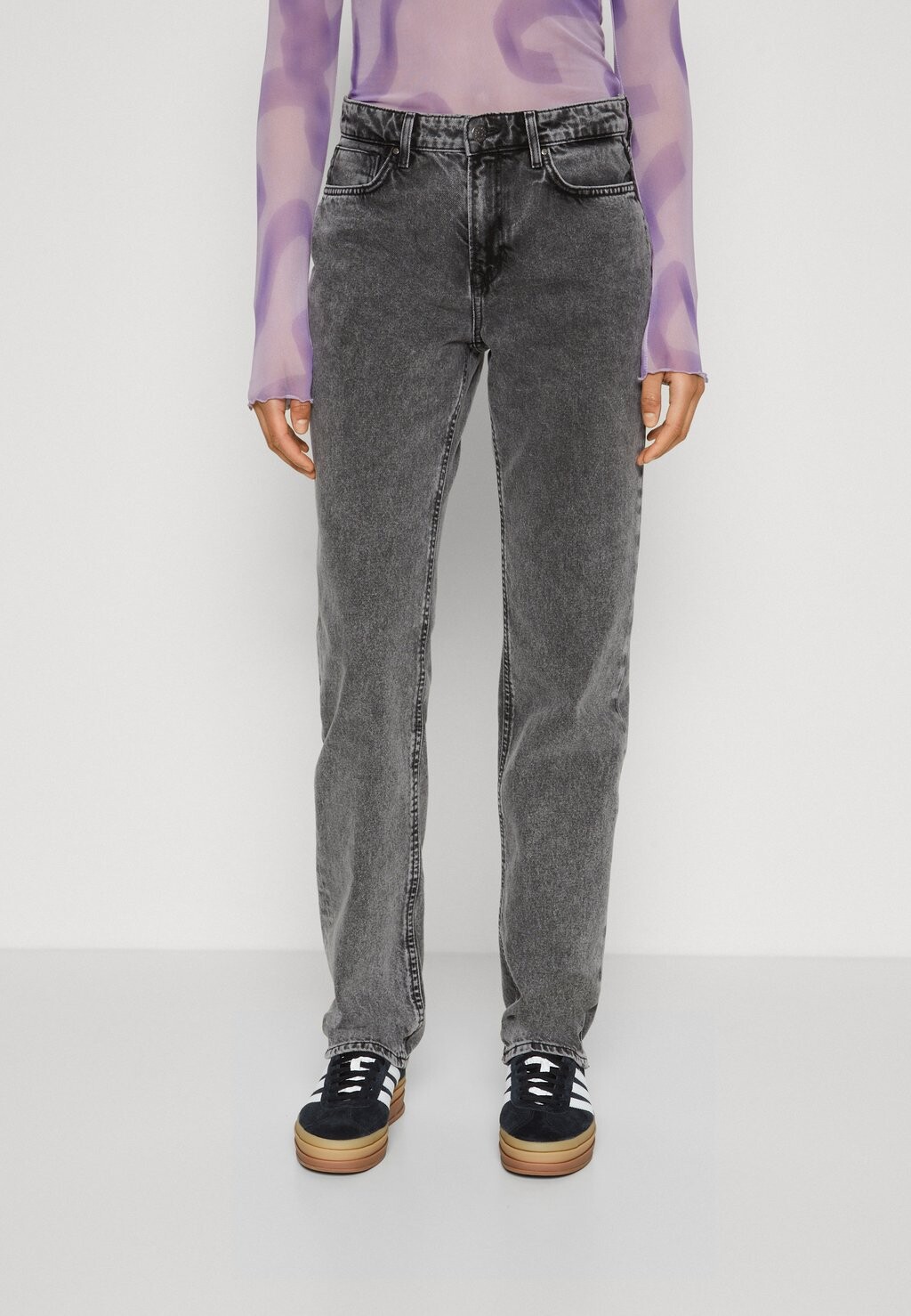 

Джинсы Straight Leg ONLJACI ACID ONLY, цвет grey denim