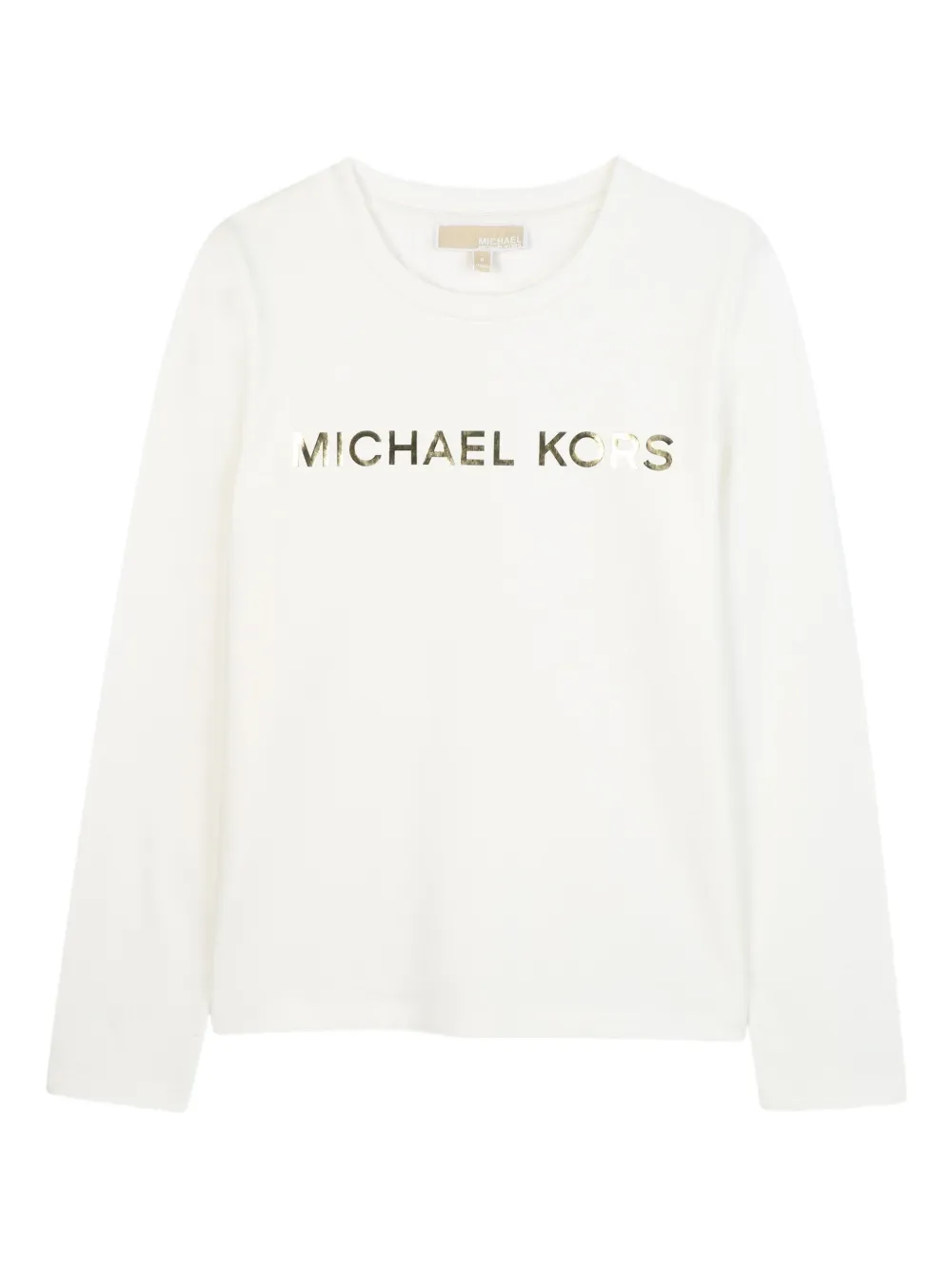

Лонгслив с логотипом Michael Kors Kids, нейтральный