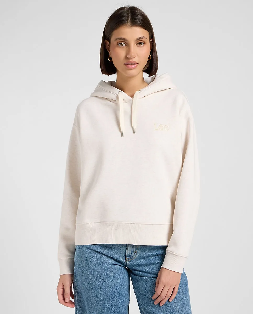 

Женская худи свободного кроя Lee, бежевый