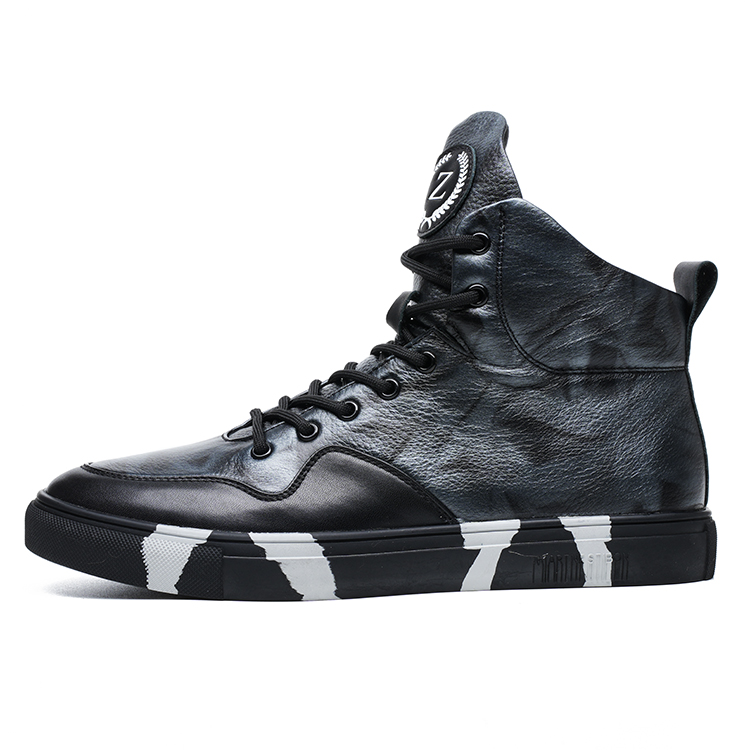 

YEDANI Кроссовки High Top Skateboard Shoes Men's Black