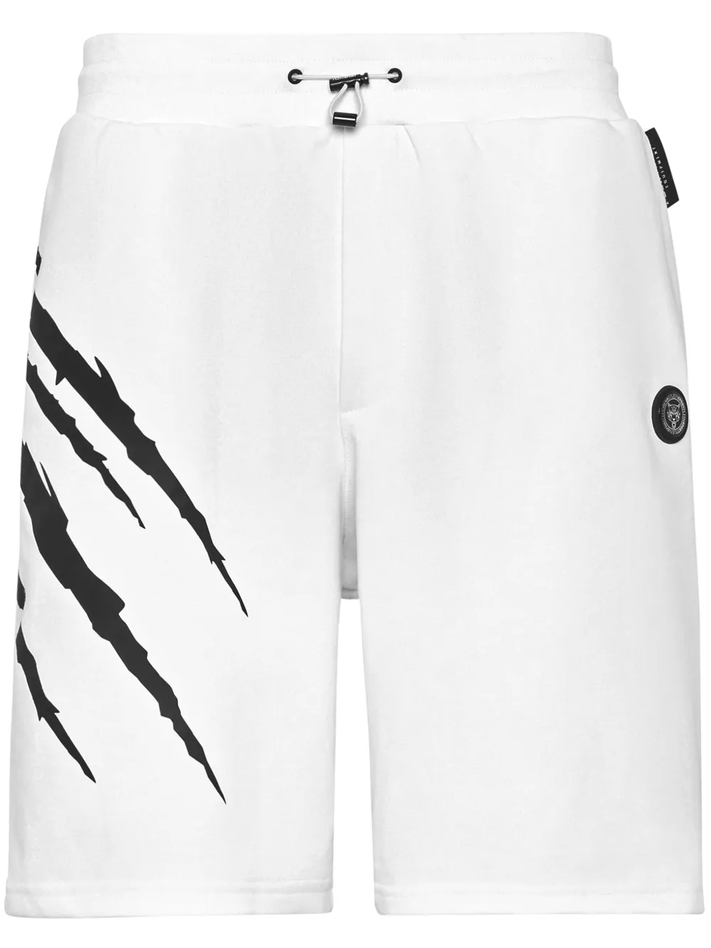 

Спортивные шорты с принтом Plein Sport, белый