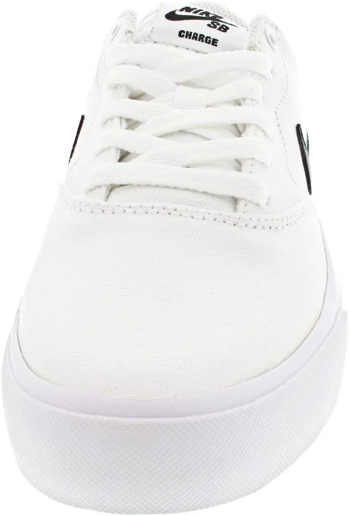 Кроссовки Nike SB Check Solarsoft Canvas, White White Black White Gum Lt Brown — фото 4