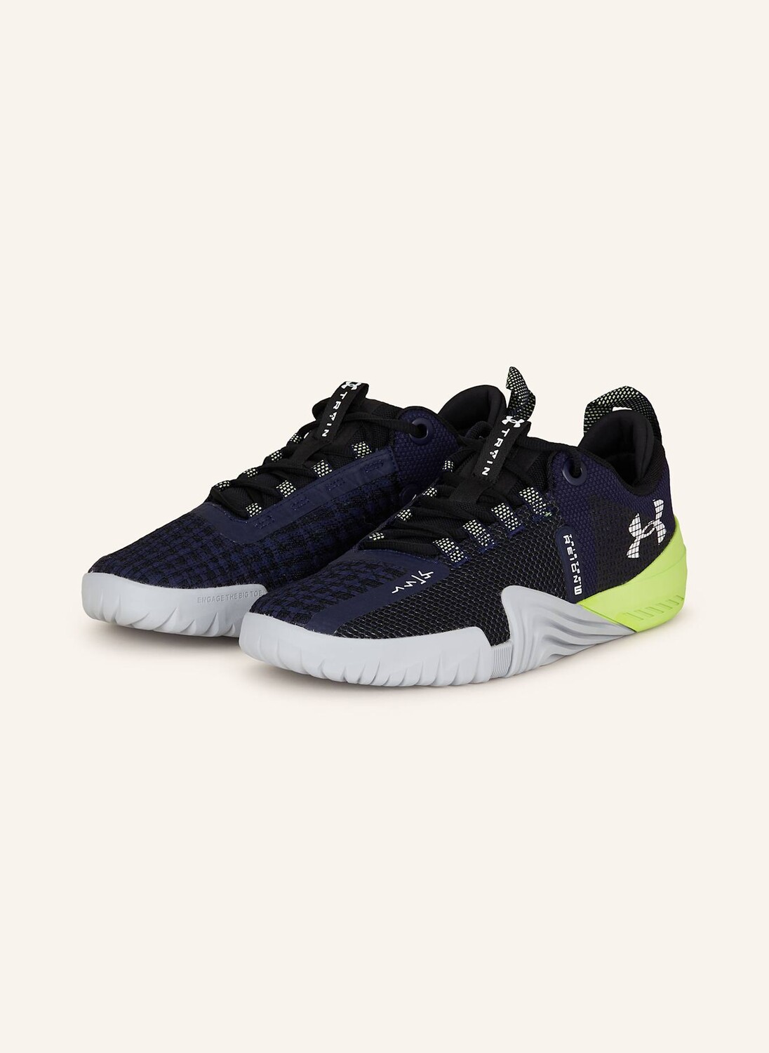 

Кроссовки для фитнеса ua tribase reign 6 UNDER ARMOUR, цвет DUNKELBLAU/HELLGRÜN