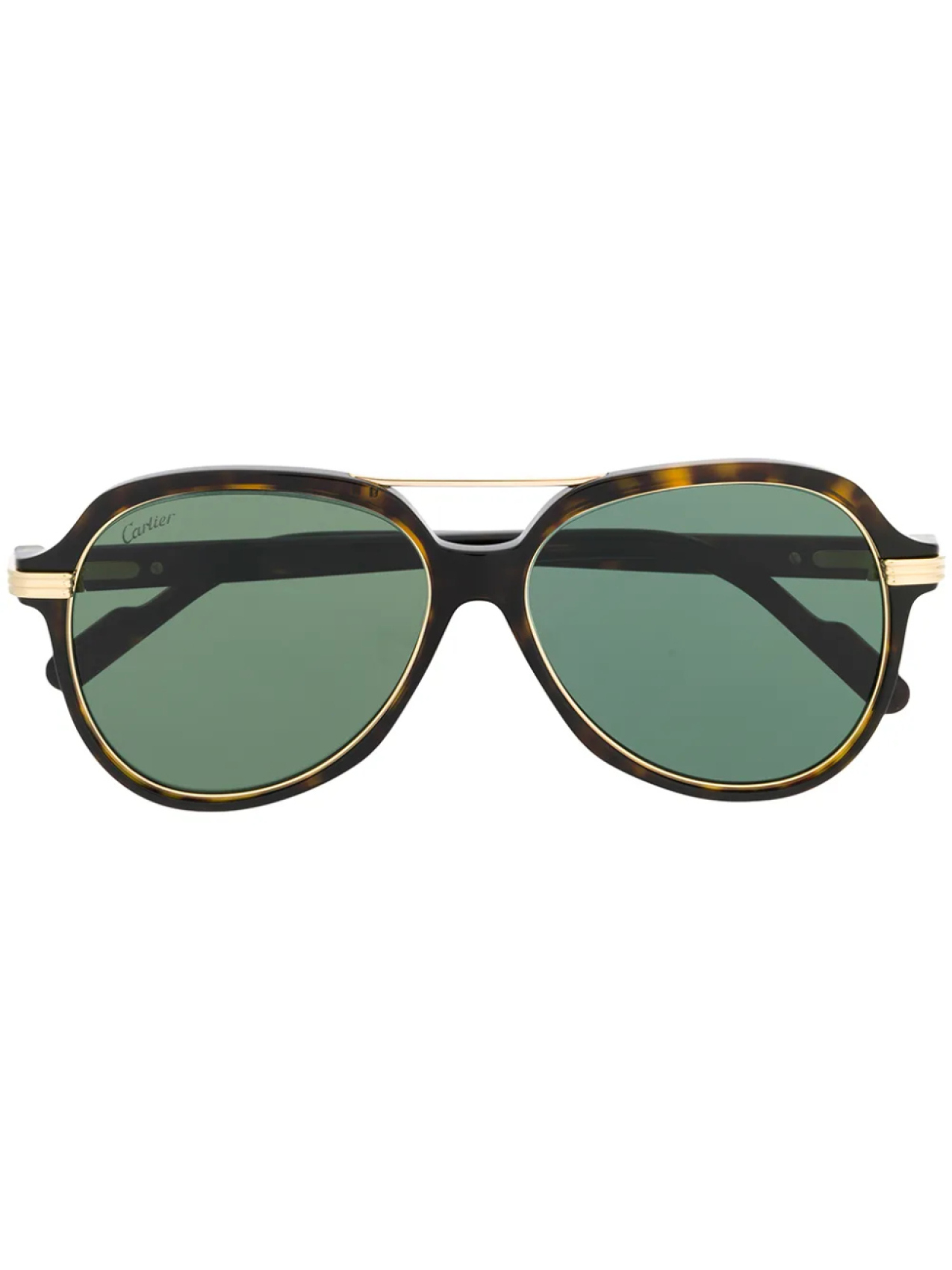 

Солнцезащитные очки C Décor Cartier Eyewear, коричневый