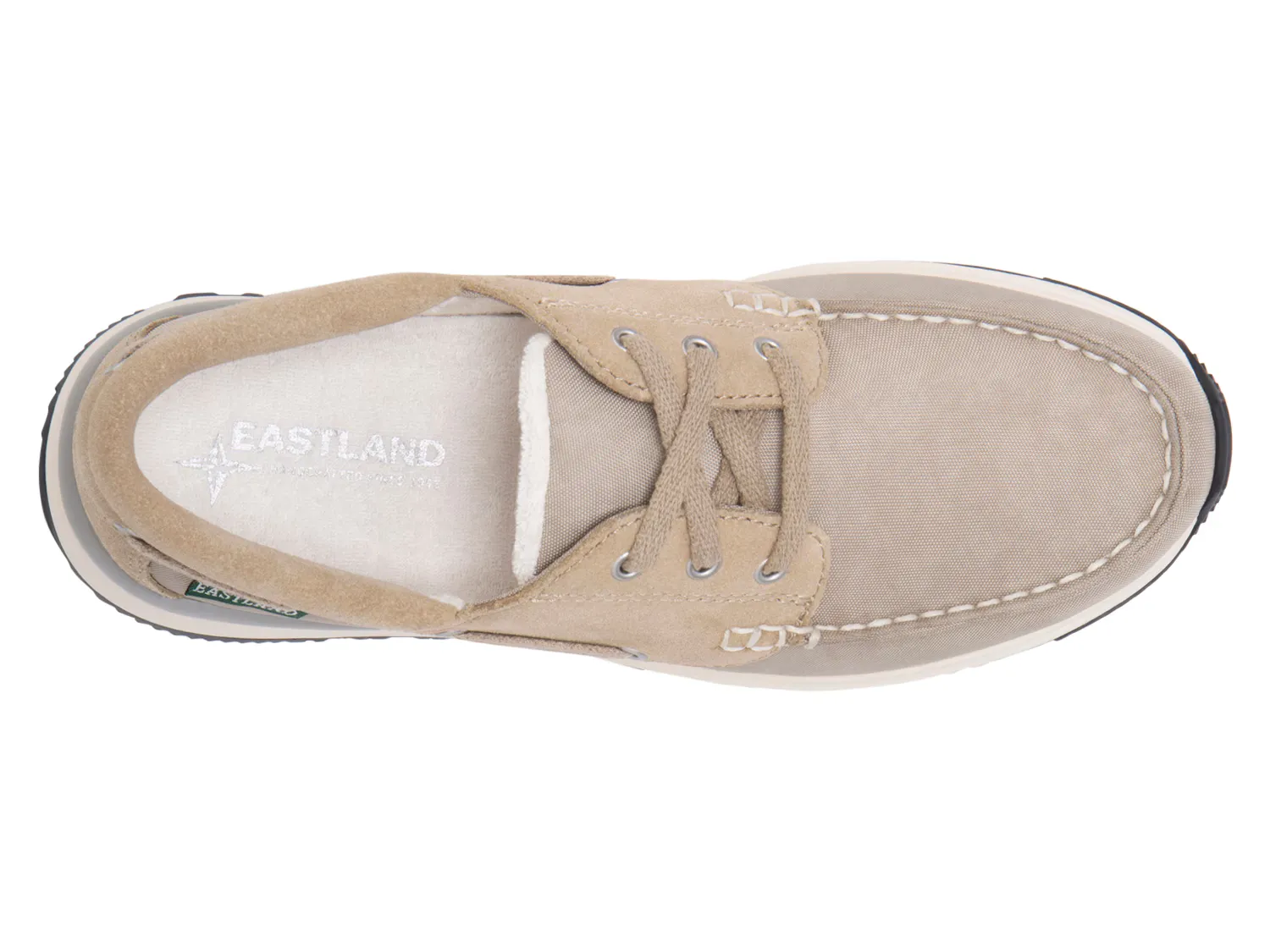 Топсайдеры Leap Trainer Boat Shoe Eastland, цвет sand — фото 4
