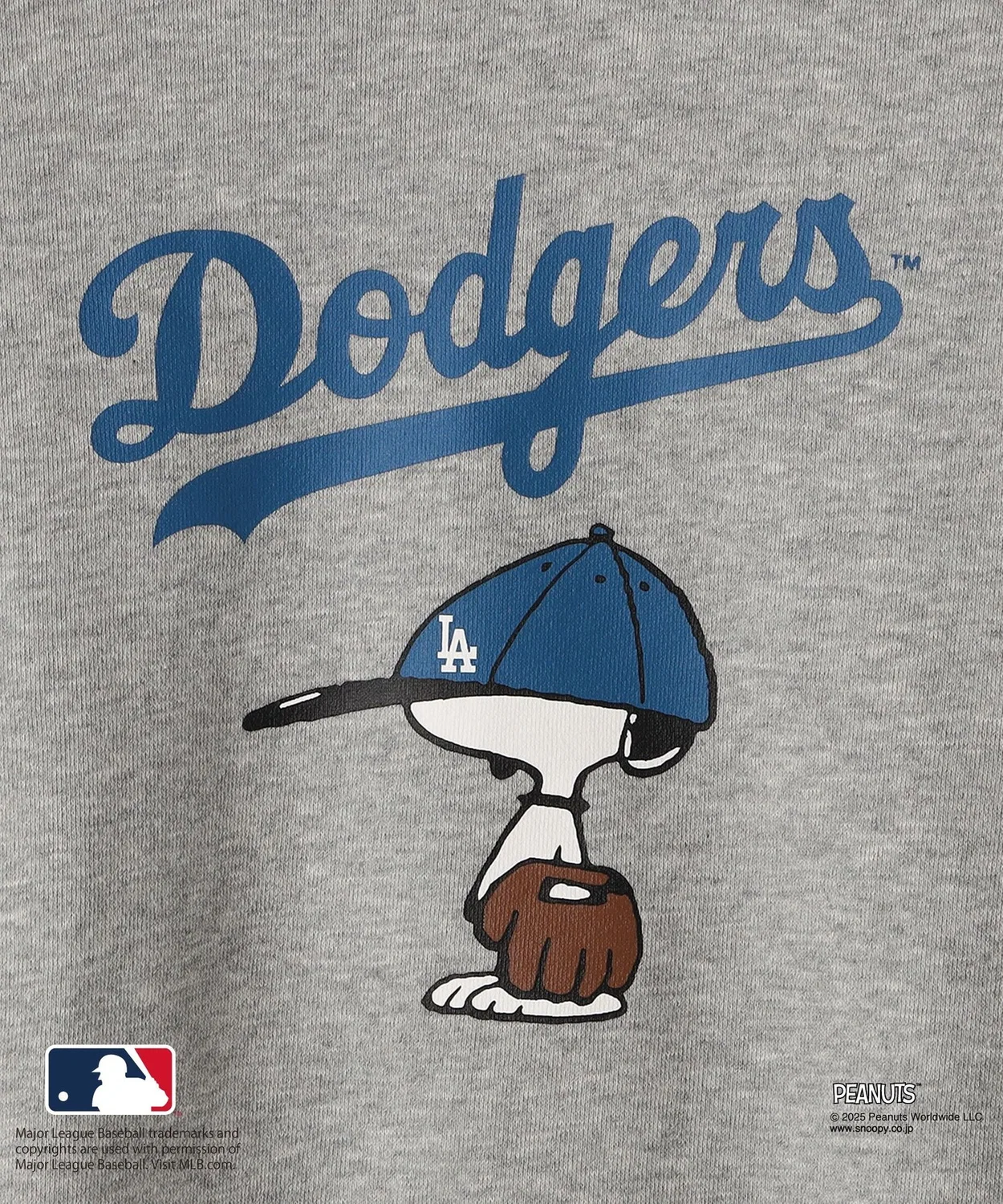 Свитшот детский коллаборация PEANUTS×MLB SHIPS KIDS, офф-вайт — фото 4