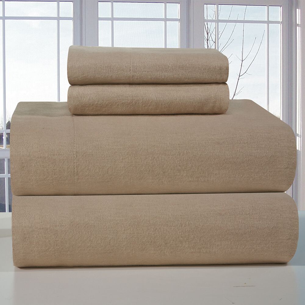 

Набор фланелевых простыней Pointehaven, цвет Linen