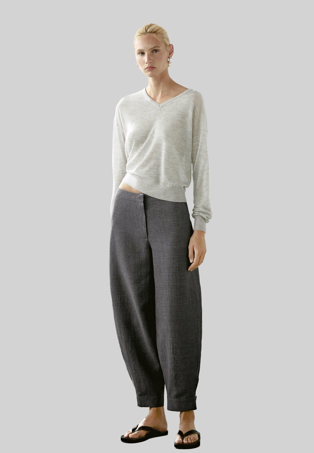 

Джемпер Massimo Dutti, серый