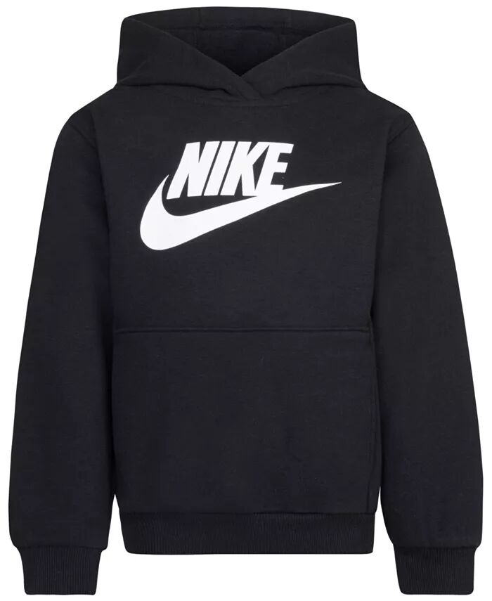 

Толстовка с капюшоном из флиса для маленьких мальчиков Sportswear Club Nike, черный