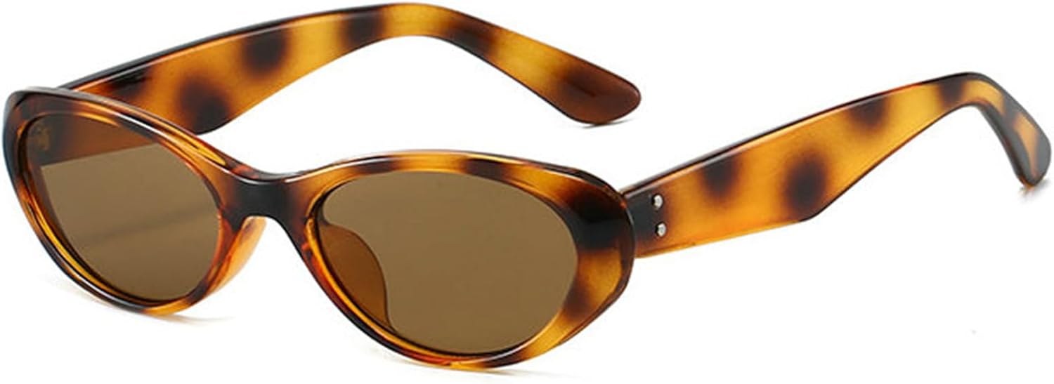 

Солнцезащитные очки Helena Retro Oval для женщин и мужчин, модные маленькие овальные очки конфетных цветов, винтажные очки 90-х годов, защита от ультрафиолета UV400, C4