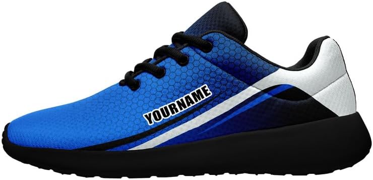 

Кроссовки с индивидуальным названием, широкий размер, для бега, для мужчин и женщин, удобные, легкие, унисекс, для тенниса и спортзала Awsole, белый/черный/синий