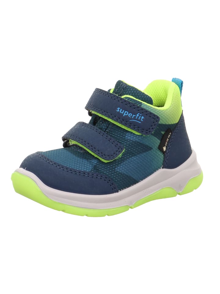 

Высокие кроссовки superfit Sneaker High COOPER, цвет Blau/Gelb