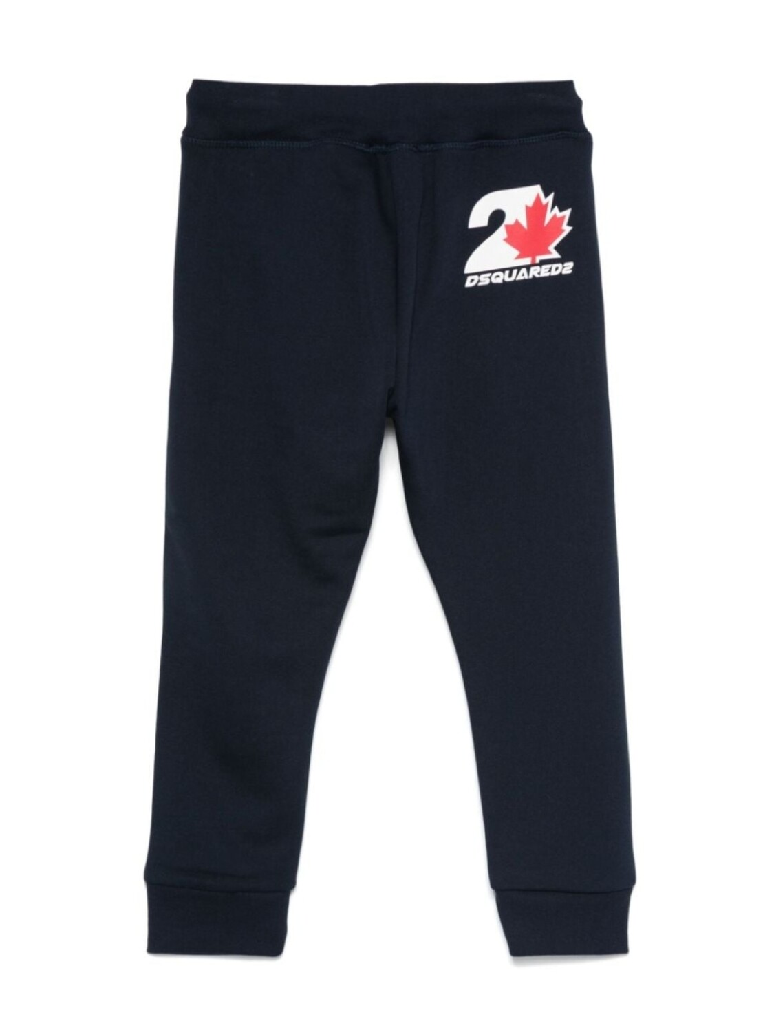 

Спортивные брюки DSQUARED2 KIDS с принтом кленовых листьев, синий