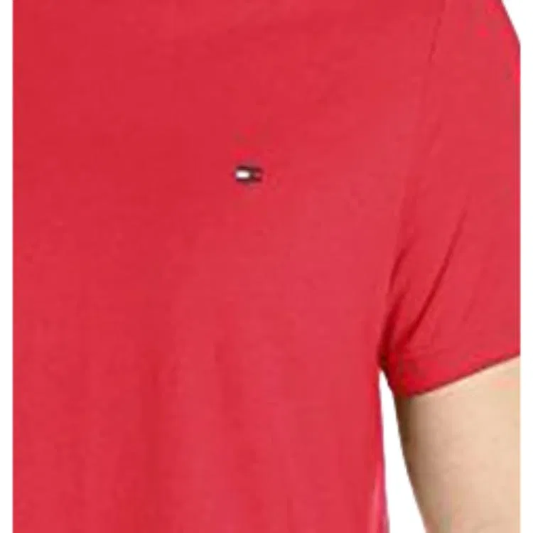 Футболка мужская с круглым вырезом Tommy Hilfiger Red — фото 4