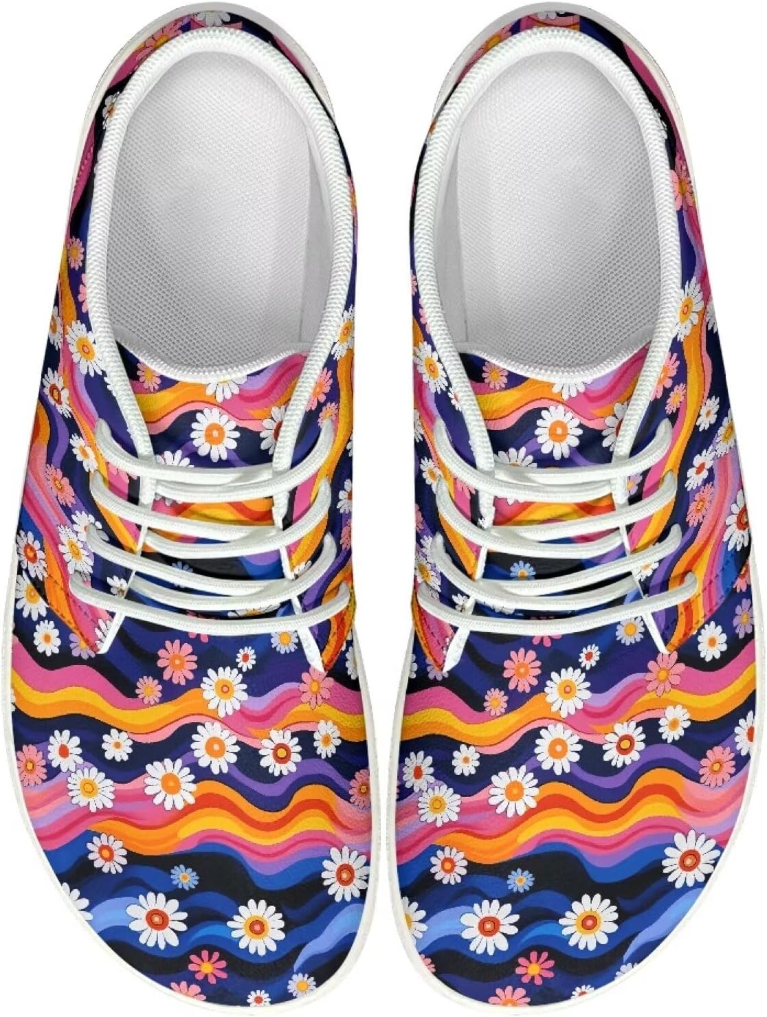 

Мужские модные низкие кроссовки для ходьбы босиком, легкие водонепроницаемые кроссовки для бега, повседневная обувь на шнуровке, минималистичный дизайн, размеры US 5-14, белая подошва Vuriqeby