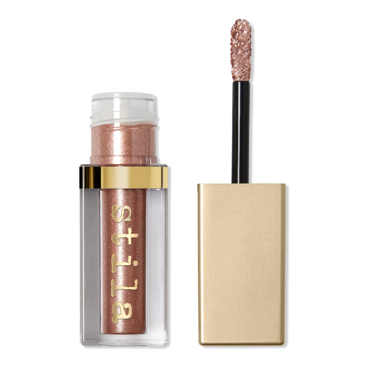 

Жидкие тени для век Glitter & Glowe Stila, Rose Gold Retro (rose gold/silver sparkle)