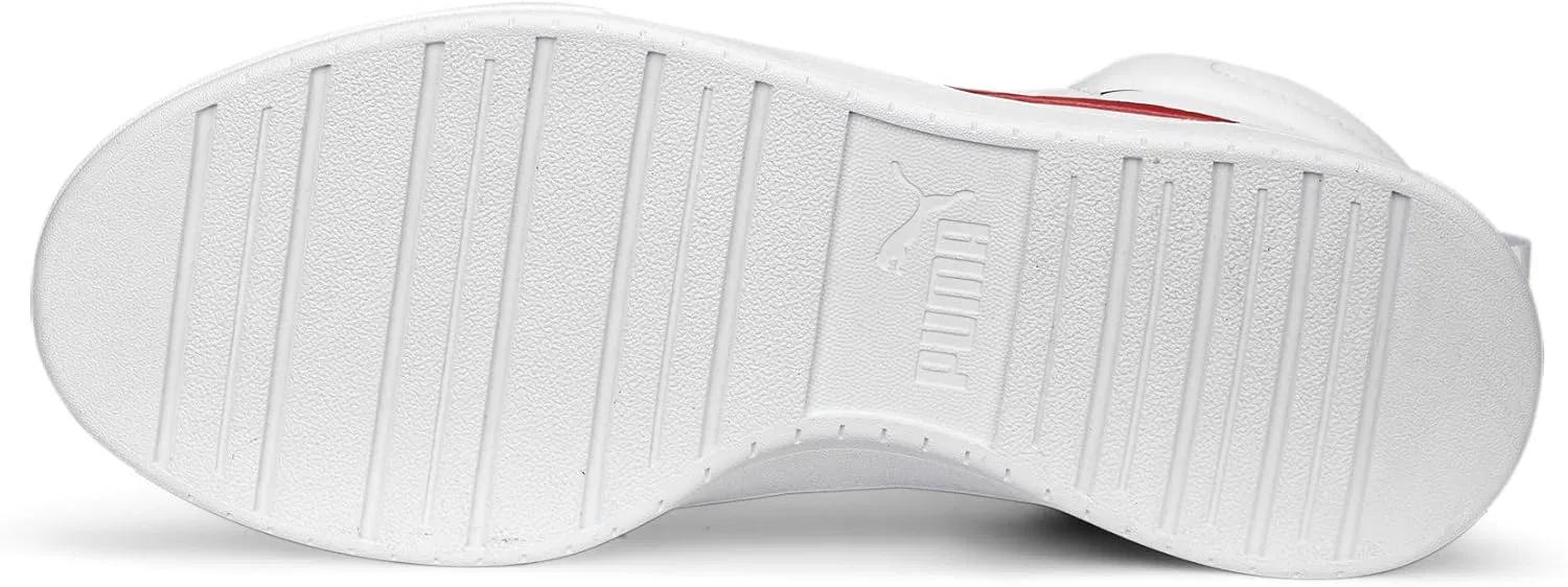 Детские кроссовки Puma Caven 2.0 Mid Trainers, Puma White Puma Black Vapor Grey Puma Gold — фото 4
