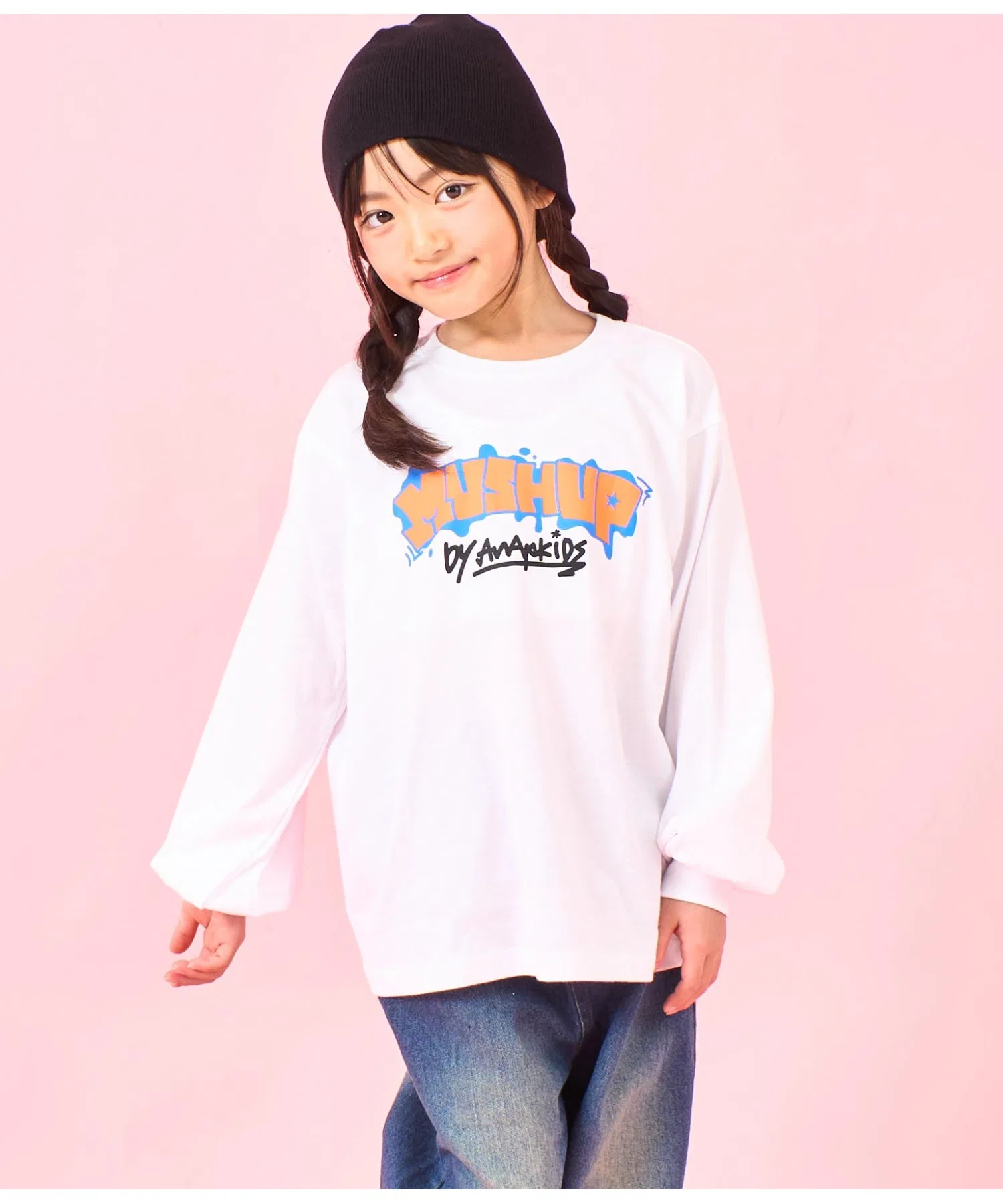 Детская футболка ANAP kids с длинным рукавом и принтом — фото 3