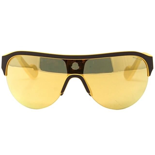 

Солнцезащитные очки Ml0049 50l oo Moncler, желтый