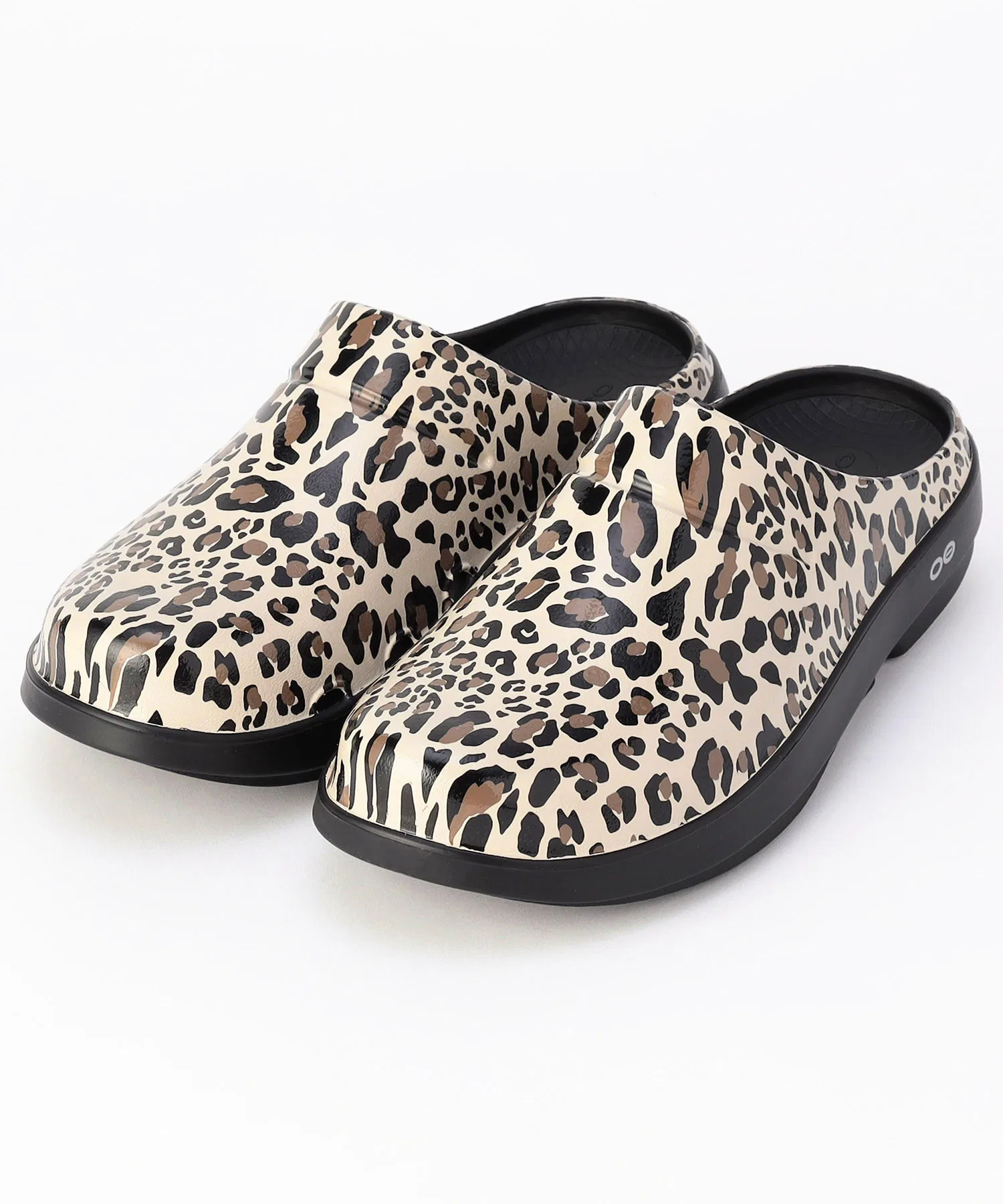 Мужские клоги OOFOS OOcloog Limited Leopard